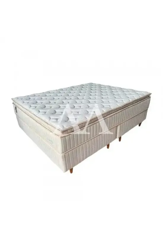 CJ BASE BOX/COLCHAO 158X198X69 PLUMATEX LINZ GEL MOLAS ENSACADAS