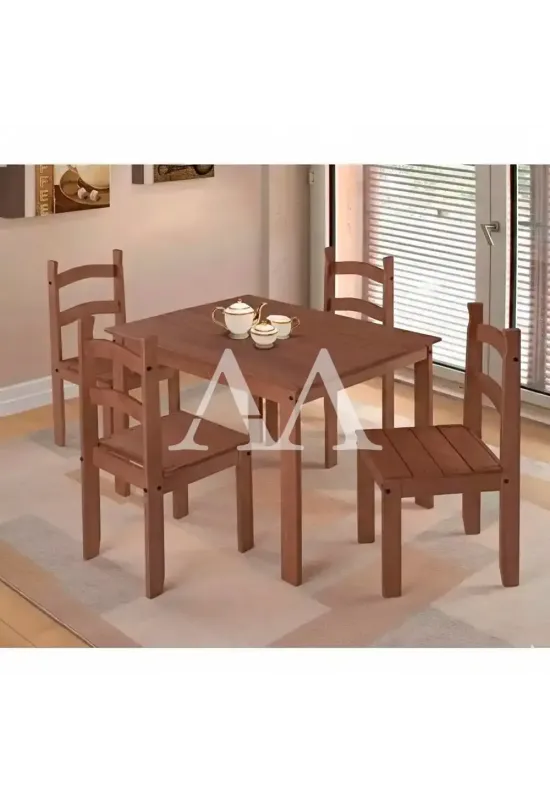 CJ MESA 4C FRANCINE NEUZA RETANGULAR 100X70 CHOCOLATE