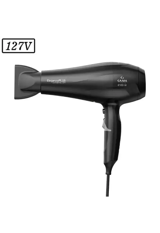 SECADOR DE CABELO GAMA ELEGANZA PLUS CERAMIC ION 2100W 127V