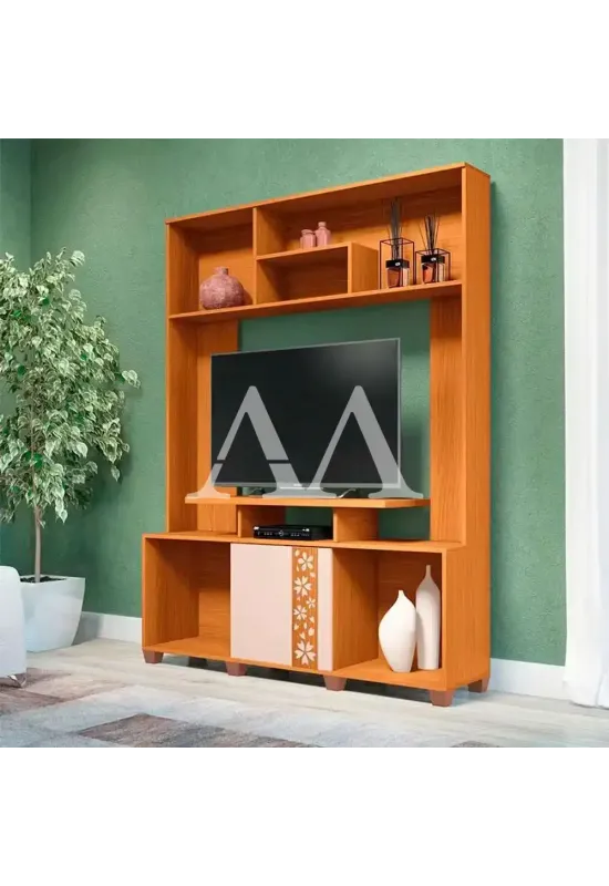 ESTANTE HB MILLA C/ APLIQUE CINAMOMO / OFF WHITE