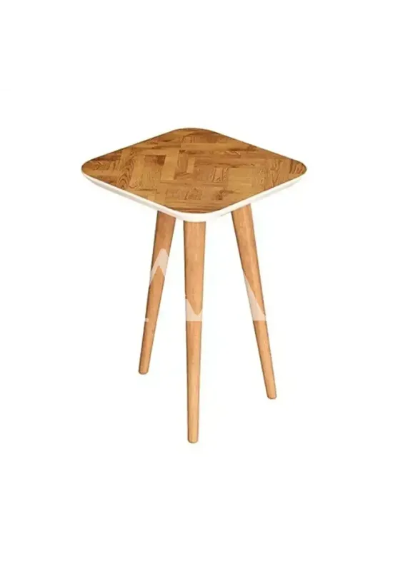 MESA LATERAL HB MARCHE CARVALHO / OFF WHITE