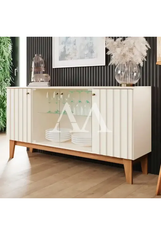 BUFFET HENN 4P EIFFEL OFF WHITE/NATURE