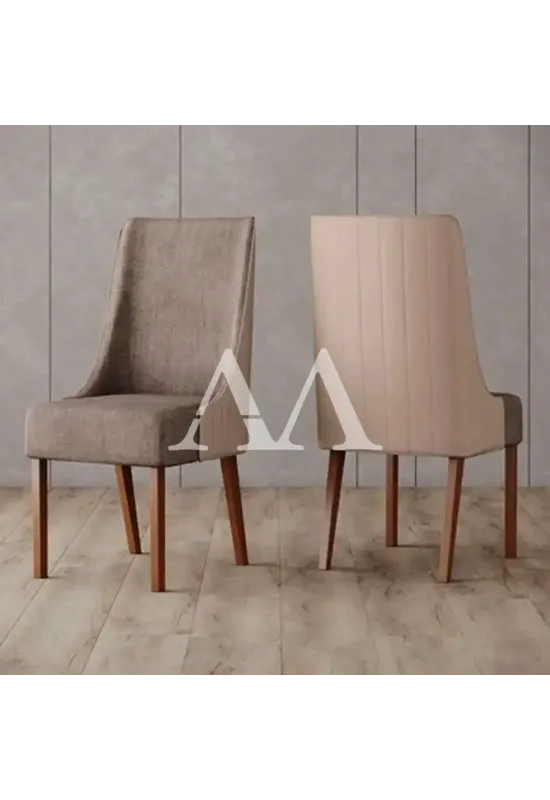 CJ 02 CADEIRAS HENN IVY NATURE/CORANO CARAMELO/CREME