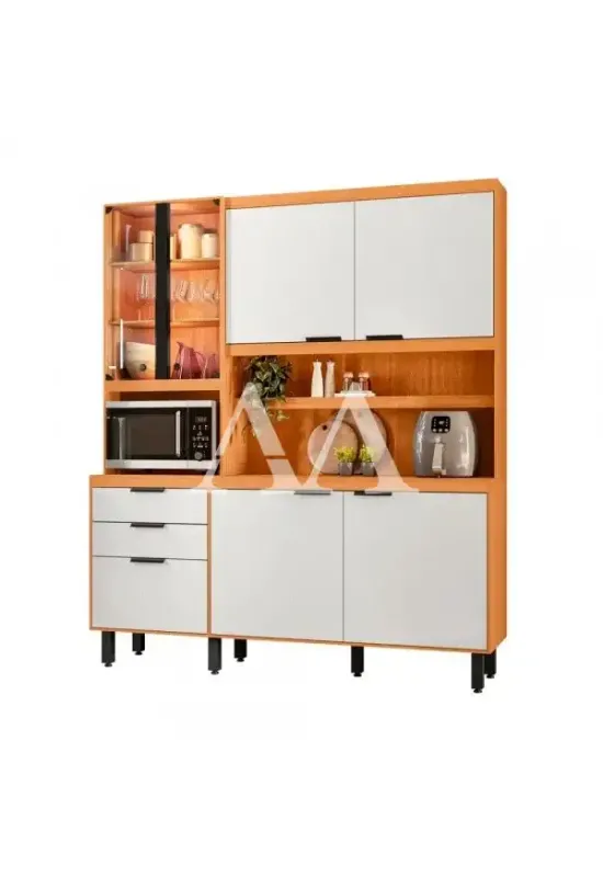 KIT 7P 2G POLIMAN MURANO FREIJO/OFF ACETINADO