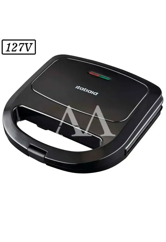 SANDUICHEIRA GRILL ITATIAIA ESSENCIAL 750W 127V PRETA