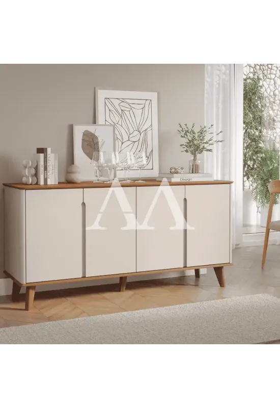 BUFFET CIMOL SERENA CINAMOMO/OFF WHITE