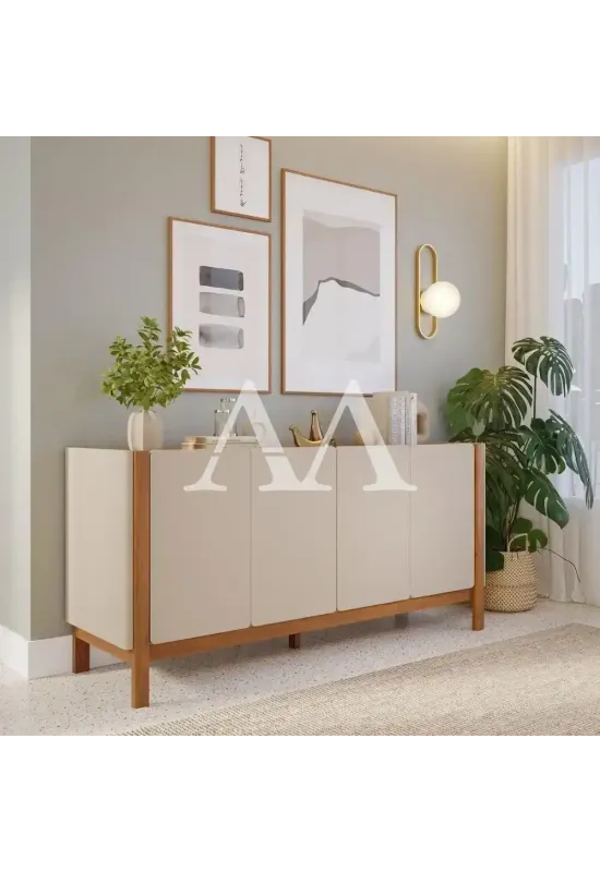 BUFFET CIMOL ARACA NATUAME MADEIRA/OFF WHITE