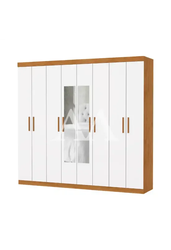 ROUPEIRO 8P. ABRIR 4G CARIOCA RUBI C/ESP E C/PE CINAMOMO/BRANCO