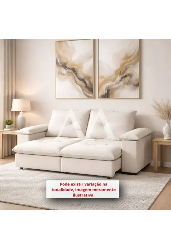 ESTOFADO DESIGN APOLO RETRATIL MARTE CRU