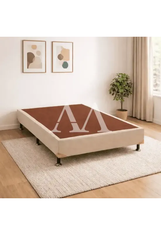 BASE BOX 138X188X30 ORTOBOM SOMMIER CAMURCA BEGE