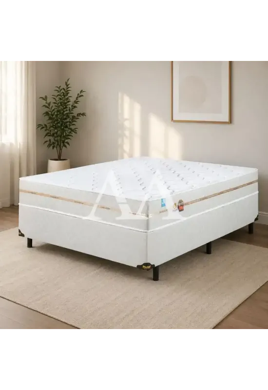 CJ BASE BOX/COLCHAO D33+D23 138X188X55 SONOS PODIUM OURO