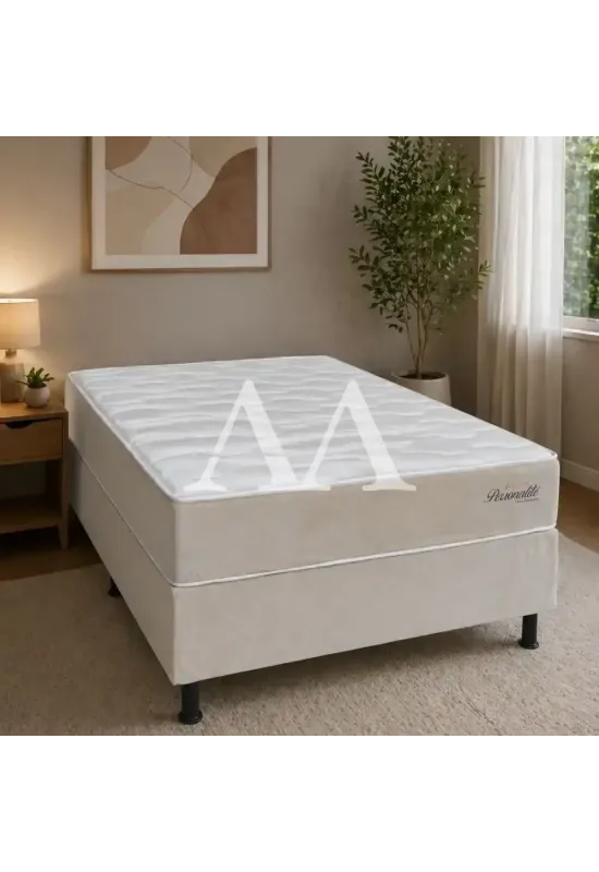 CJ BASE BOX 138X188X56 TOPAZIO PERSONALITE BEGE MOLAS ENSACADAS
