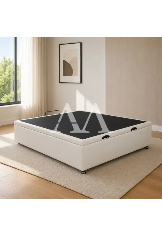 BASE BAU 138X188X38 ULTRABOX SOMMIER ROMA BAU CORANO BRANCO