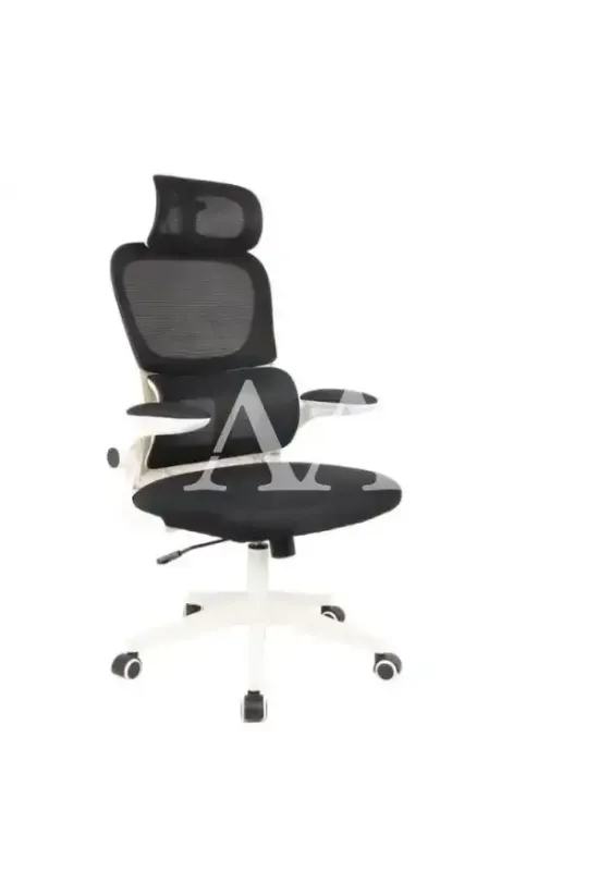 CADEIRA OFFICE MAXPRINT ARANTES PRETO/BRANCO