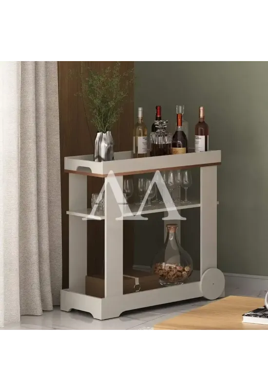 CARRINHO BAR ARTELY ROSE OFF WHITE