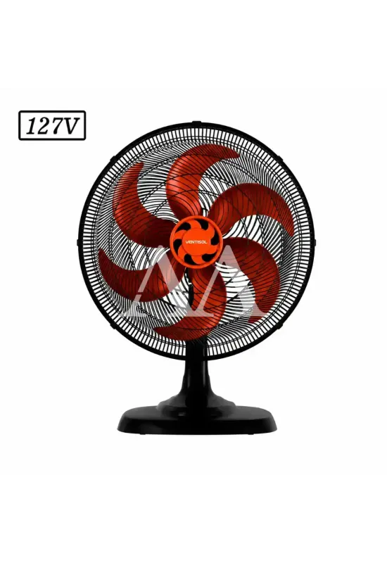 VENTILADOR VENTISOL MESA 50CM 6 PAS 3 VEL 127V BRONZE