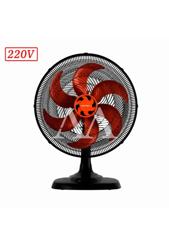 VENTILADOR VENTISOL MESA 50CM 6 PAS 3 VEL 220V BRONZE