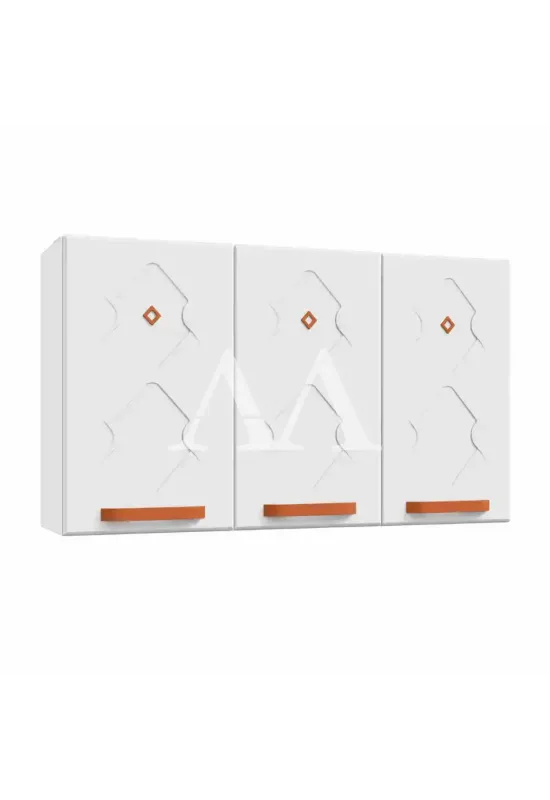 ARMARIO TELASUL TRIPLO MEDIO NEW MIRAGE BRANCO 815004-01