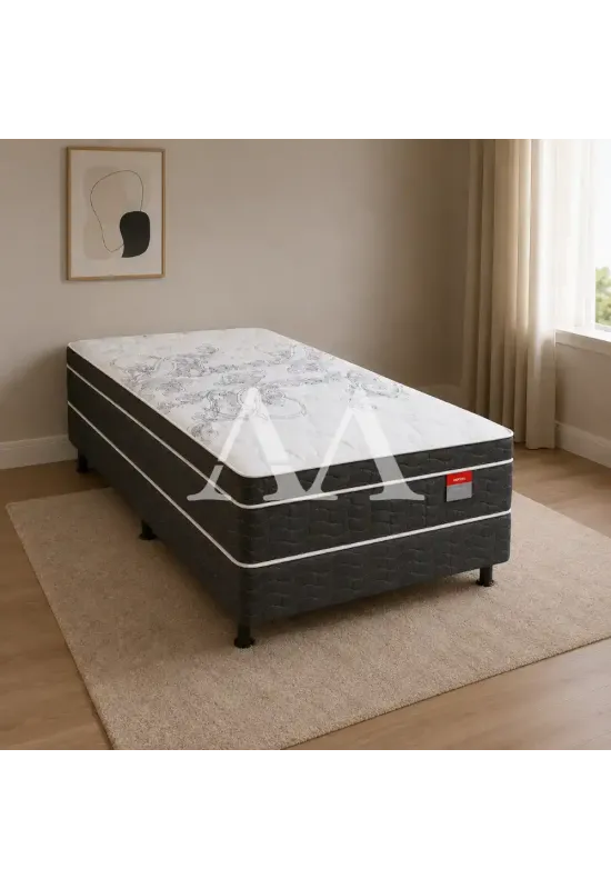 CAMA BOX  88X188X52 RECONFLEX CHARM MOLAS ENSACADAS