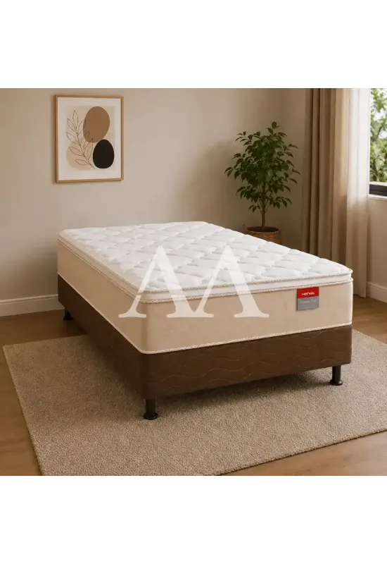 CAMA BOX D28 138X188X52 RECONFLEX DOUBLE C/PILLOW