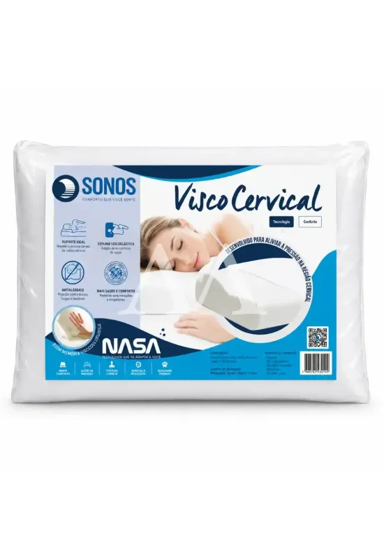 TRAVESSEIRO SONOS VISCOCERVICAL 11|7,5|13CM