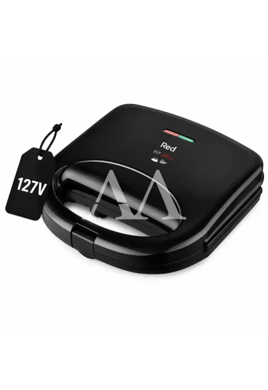 SANDUICHEIRA FIT GRILL RED MOBILE 750W SA101 127V PRETA