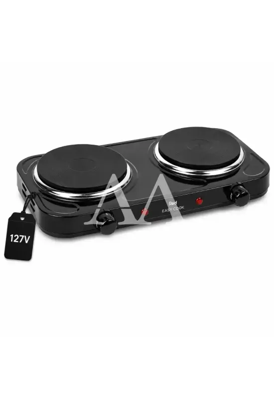 FOGAO 2B ELETRICO RED MOBILE EASY COOK FE200 127V PRETO