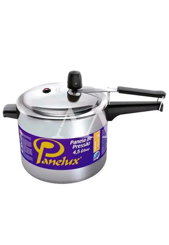 PANELA DE PRESSAO PANELUX 4,5L POLIDA ALUMINIO