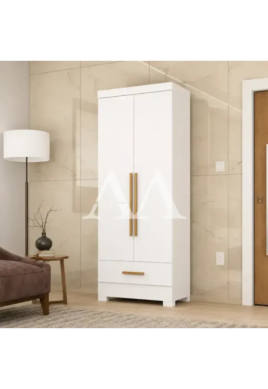ROUPEIRO 2P. ABRIR 1G RODIAL SMART PLUS BRANCO/FOSCO 11GR2123S
