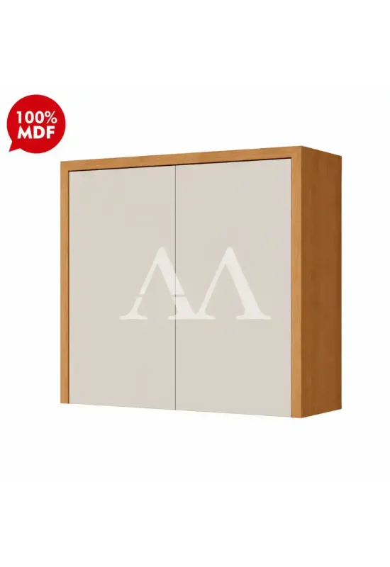 ARMARIO NESHER 2P ABRIR CONDESSA 80CM CARVALHO/GREIGE 500967