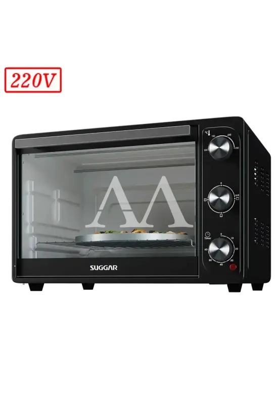 FORNO ELETRICO SUGGAR 42L 220V PRETO