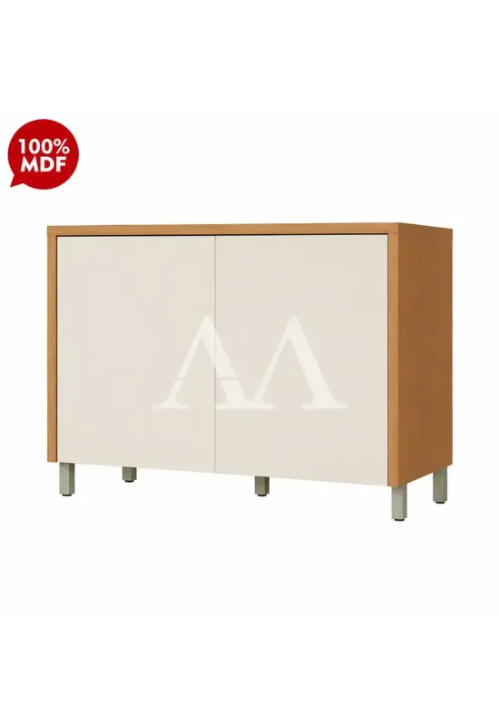 BALCAO NESHER 2P CONDESSA 120CM CARVALHO/GREIGE 500969