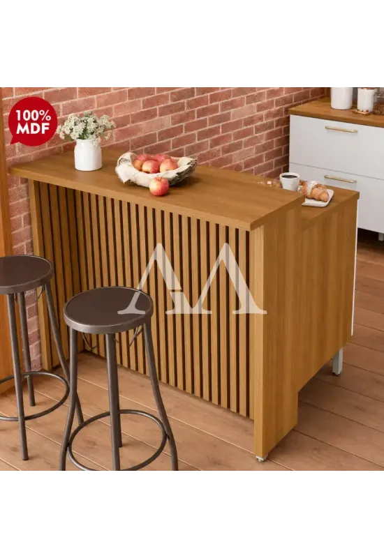 ILHA NESHER  120CM FREIJO /FREIJO 500439