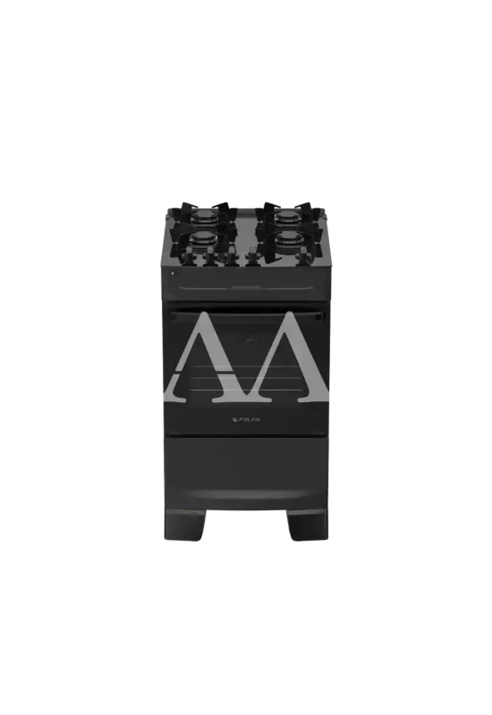 FOGAO 4B ATLAS MONACO TOP GLASS PRETO 25