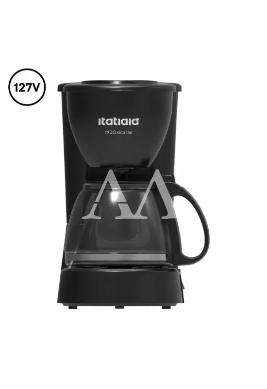 CAFETEIRA ITATIAIA 30 XICARAS 550W 127V PRETA