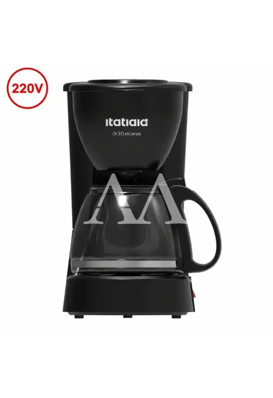 CAFETEIRA ITATIAIA 30 XICARAS 550W 220V PRETA