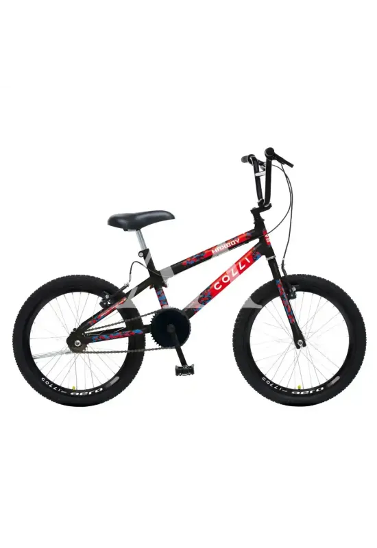 BICICLETA COLLI MAX BOY CROSS ARO 20 S/MARCHA PRETO FOSCO D