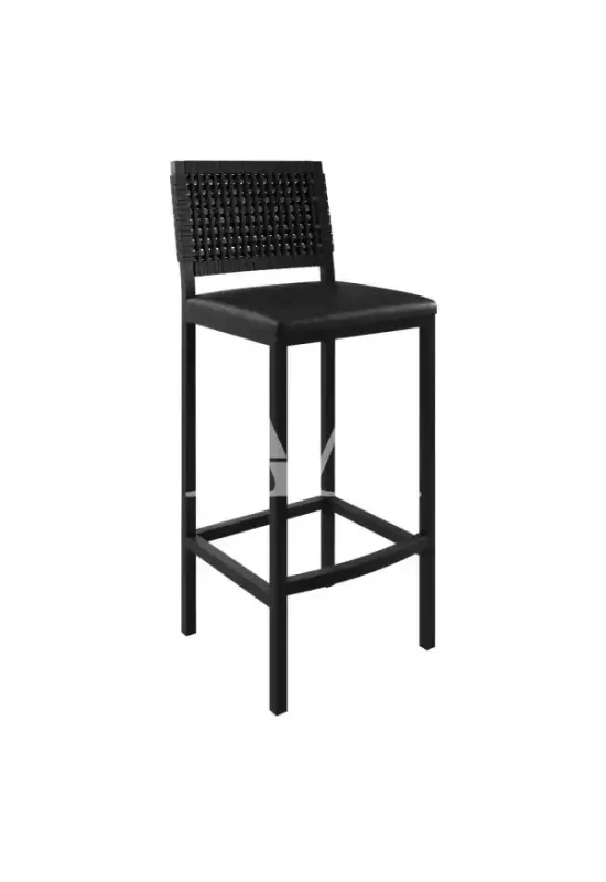 BANQUETA PAONANDA MADRI C/CORDA PRETO FOSCO