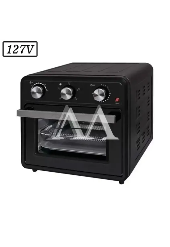 FORNO ELETRICO FOGATTI AIR FRYER 22L 127 PRETO