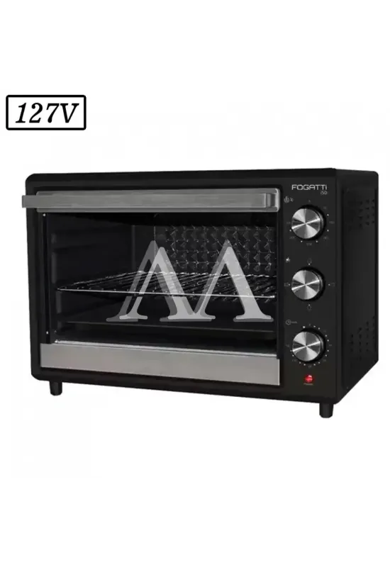 FORNO ELETRICO FOGATTI I50 50L 127V PRETO
